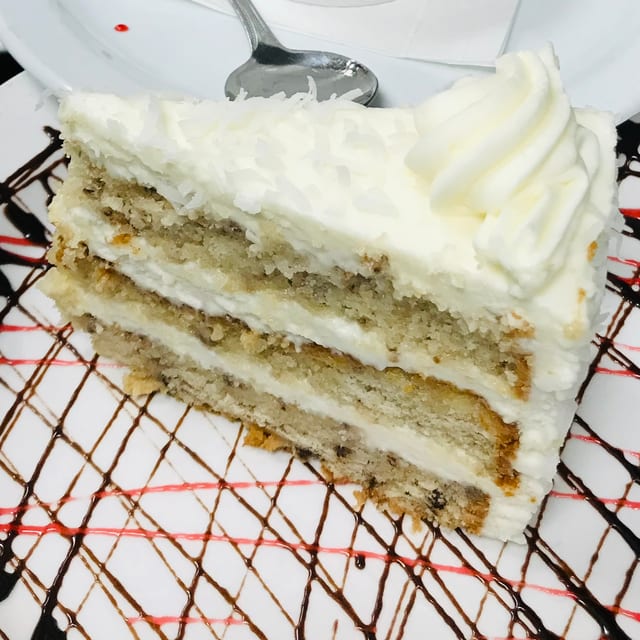 Italian Cream Cake.