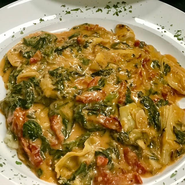 Chicken Toscana.