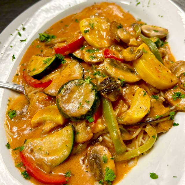 Chicken Primavera.