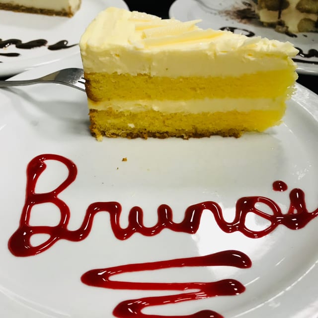 Lemon Mousse Cake.