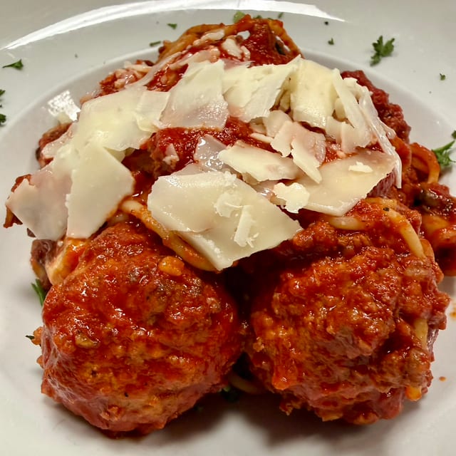 Spaghetti Meatballs (Lunch).