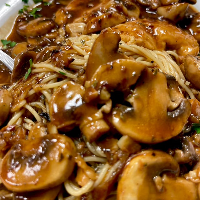 Chicken Marsala.