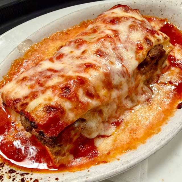 Lasagna. Lunch.