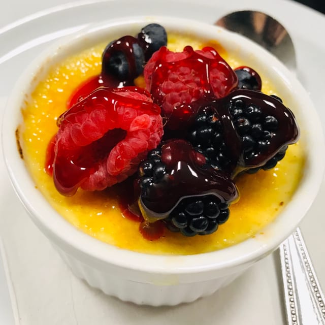 Creme Brulee.