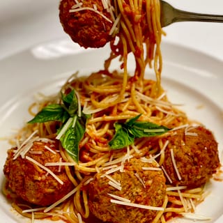 Spaghetti Meatballs