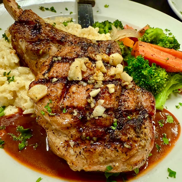 Veal Chop.