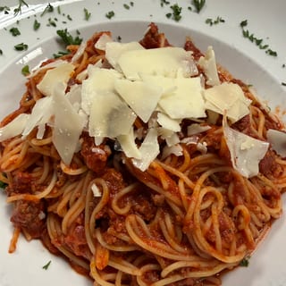Spaghetti Meat Sauce (Lunch)