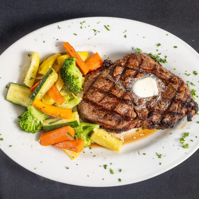 Ribeye Steak.