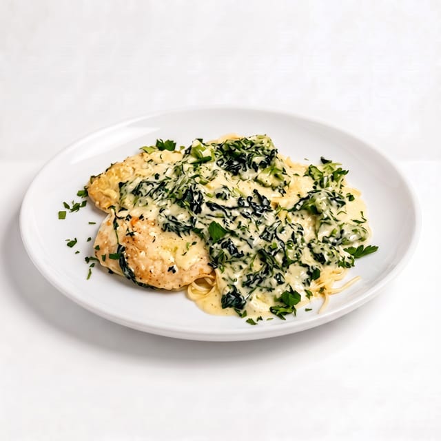 Chicken Florentine.